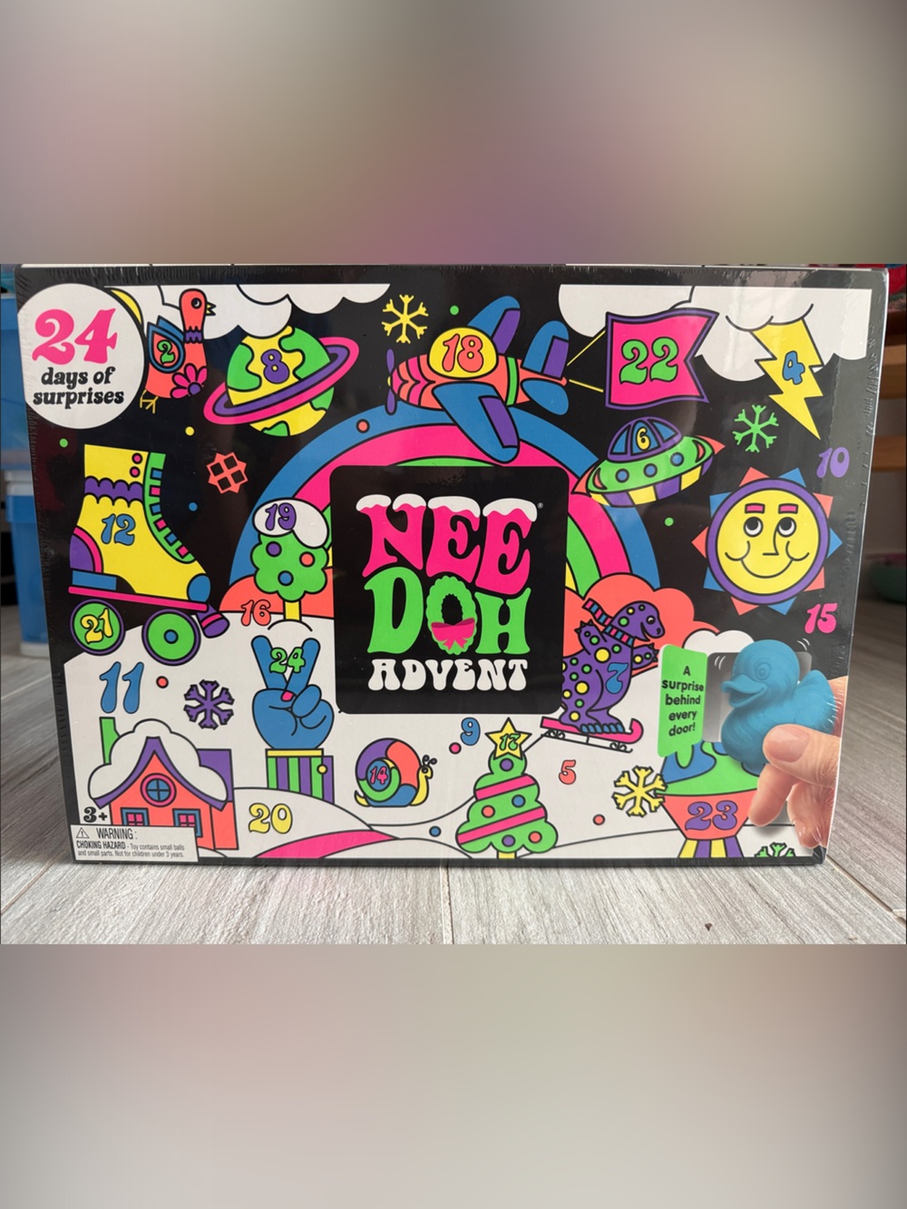 NeeDoh Advent Calendar - Brand New with plastic wrap! 24 days of fun